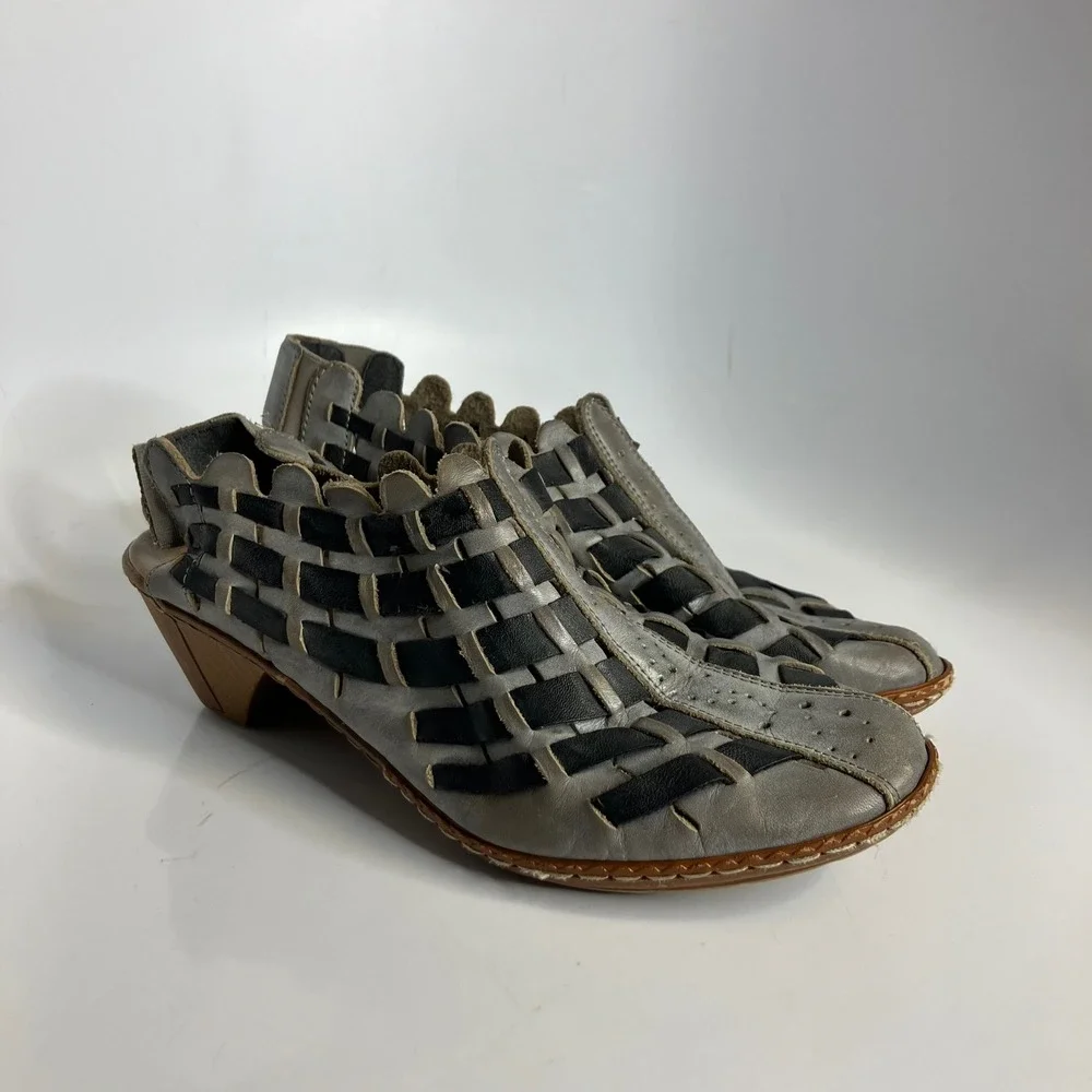 Rieker gray woven